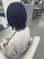 ゴットラトゥール(GOTTO LATOUR)&nbsp;艶髪カラー/ネイビーブルー/ケアブリーチ/トリートメント