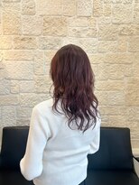 ヴァン カウンシル 川口店(VAN COUNCIL)&nbsp;一味違う艶髪＋ケアパーマ 髪質改善Tr/レッドバイオレット