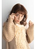 博多/髪質改善/シルキーベージュ!フレンチガーリー波巻きc