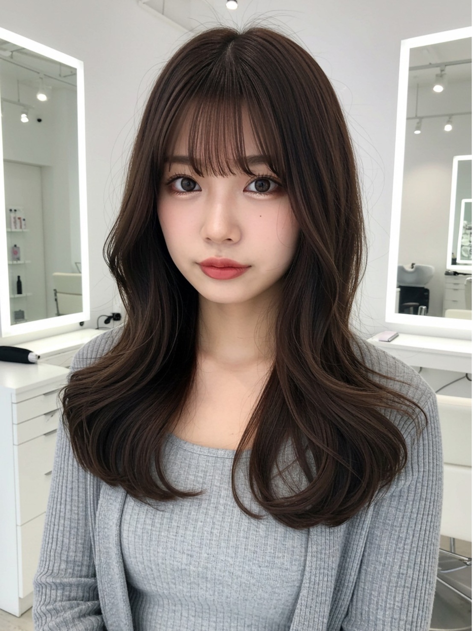 エル 新小岩(elu) 美髪/ワイドバング/レイヤーカット/くすみベージュ/新小岩駅