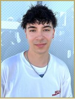 ジジバイワースホワイル(jiji by WORTH WHILE)&nbsp;外国人風パーマウルフカルマパーマベリーショートダークアッシュ