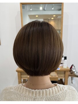 ラメル(RAMEL) 乾かすだけでまとまるショート＋髪質改善カラー