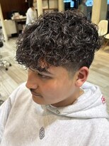 クラップス 横須賀中央店(CLAPS) 波巻きスパイラルパーマメンズマッシュパーマスペインカール