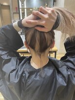 フィゼル あべのルシアス店(Aujua fizelle) ブロックカラー *佐藤 空