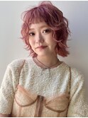 ピンクカラー/ピンクベージュ/暖色カラー/学割U24/渋谷