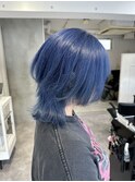 ★中性ウルフカットロングウルフレイヤーカットシャギーウルフ