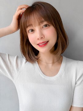 リヤン 表参道(lyann) 結べるボブ前髪艶感こなれヘアくびれヘア小顔カットうるツヤ