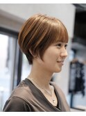 綺麗×大人くびれショート　前髪あり