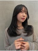 ウェーブミディアムメルティカラー×レイヤーカット韓国[大宮]