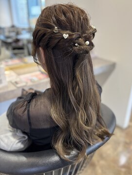 スティル ヘアアンドアイラッシュ(STILL hair&eyelash) 【西塔】 結婚式前アレンジ♪