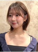 ☆【春日】オリーブグレー/ボブ/ココアベージュ/黒髪/小顔15