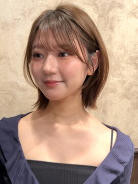 ☆【春日】オリーブグレー/ボブ/ココアベージュ/黒髪/小顔15