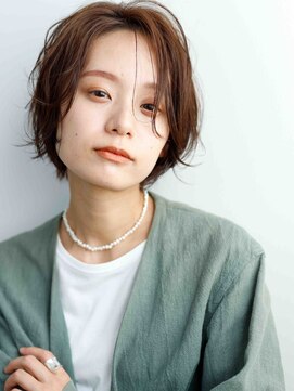 カーサ(Casa.) 大人ショートボブ×アッシュブラウン