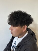ヘアーアトリエルキナ(hair atelier LUCINA)&nbsp;波巻きパーマメンズパーマメンズカット