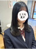 【vince_reimi】顔まわりレイヤーカット韓国ワンホン