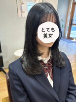 ヴィンス(vince) 【vince_reimi】顔まわりレイヤーカット韓国ワンホン