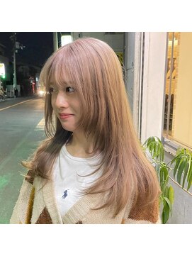 ラブアンドヘアー ダイブ(Love&Hair Dive) ミルクティーベージュ