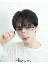 シティ(CITY)&nbsp;韓国メンズヘア　シースルーマッシュ　ダウンパーマ