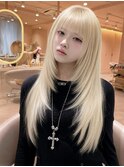 レイヤーカット/ハッシュカット/髪質改善/ハイトーン/横浜
