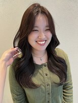ベル 流山おおたかの森(BELLE) ハッシュカット×韓国巻×透明感たっぷりチョコレートブラウン