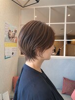 ゼル 本郷店(ZELE)&nbsp;黄金比率ひし形ショートボブ