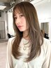 【人気】艶ケアカラー＋カット＋髪質改善TR ￥15000→￥9500