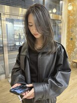 カノン(kanon hair&beauty)&nbsp;グレージュ/ミディアムレイヤー