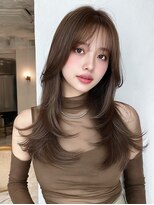 リンクエン(Link enn) 韓国ヘア/レイヤーカット顔まわりカット