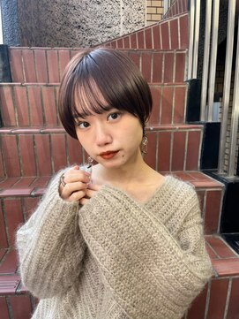 WOODE ECLART 髪質改善 全席個室サロン 大宮駅東口店 【11月OPEN（予定）】 大宮東口・丸みと前髪のコンパクトヘア