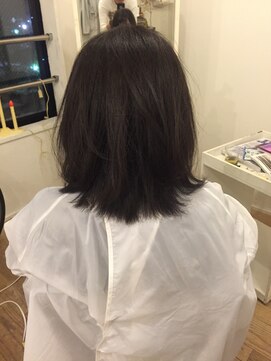 カタチヘアー(HAIR) ぴゅあ。。。。ミディアムのカタチ