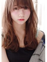 リッコ 横浜(ricco)&nbsp;透け感アップのダメージを抑えたWカラー（ブリーチはしてません