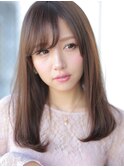 ◎透明感UP◎大人可愛いセミロング