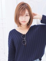 グランデュール 焼津店(GRANDEUR)&nbsp;【ハイトーンが映える♪】ミディアムストレート