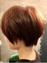 ハルヘアークラブ(HAL hair club)&nbsp;女性らしい色っぽさを感じる…センシュアルショート＊