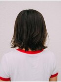 切りっぱなしボブ