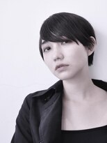 ココ 本八幡(KOKO)&nbsp;黒髪クラゲヘアーオリーブグレー小顔ココアベージュショート