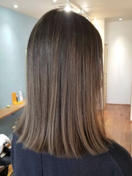 ヘアーリゾート マハナ(HAIR RESORT MAHANA) 【hair resort MAHANA平岩】肩ボブ×グラデーションハイライト