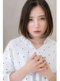 イヤリングカラーヘムライト切りっぱなしロブZ上尾20代30代40代