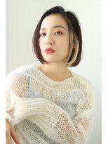 エクリフルール(equri fleur)&nbsp;【ケアブリーチ使用】黒髪×インナーカラー