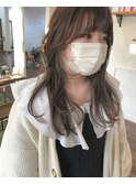 インナー×シナモングレージュ×モノトーングレージュ