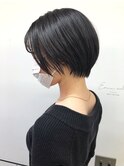 Emma ecole 丸みショートボブ 小顔 ショートヘア by.mai
