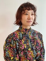 トップヘアーヒルズ 安城(TOP HAIR HILLS)&nbsp;前髪　パーマ　スクエアボブ/ボブパーマ/前髪パーマ