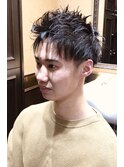 【束感アップバングショート】刈り上げ バーバー barber 大宮