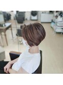 カット カラー ハイライト