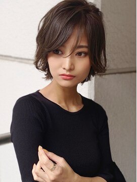 サードバイローラン(THiRD by ROULAND) ミストバングショートウルフレイヤー20代30代40代