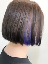 デイズ(DAYS)&nbsp;ブルー×パープルのインナーカラー/イヤリングカラー/ビビット