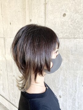 ヘアーアンドメイク ルシア(hair&make Lucia) マッシュウルフインナーカラー