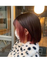 リエコー(RE'ECHO)&nbsp;レッドピンクインナー　エクステ/髪質改善トリートメント/韓国