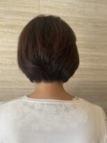 ヘアー スニップ(hair snip) グレイカラー似合わせショート