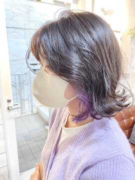 アクトゥス(AEQUITAS) イヤリングカラー+2stepトリートメント+クイックヘッドスパ